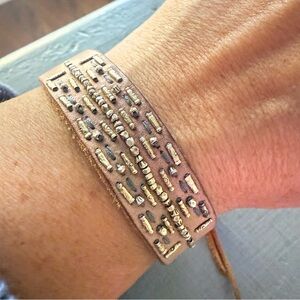 Chan Luu Bead & Leather Bracelet